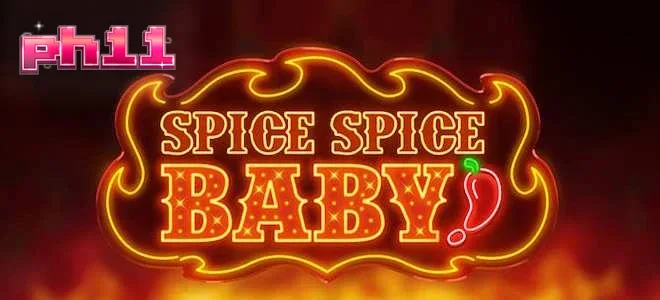 Makulay na disenyo ng Spice Spice Baby slot na may temang chilli peppers at mainit na kusina.